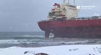 Stranded at Sea: The Unfolding Drama of a Chinese Cargo Ship Near Sakhalin Island