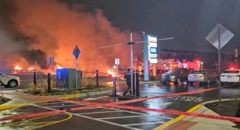 Catastrophic Plane Crash in Philadelphia: A City on Fire