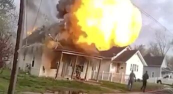 Heroic Rescue: First Responders Save Firefighter in Explosive Incident