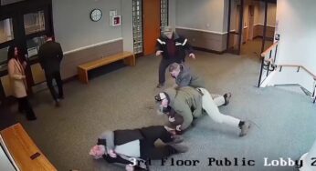 Dramatic Courthouse Encounter: Federal Agents Confront Venezuelan Immigrant